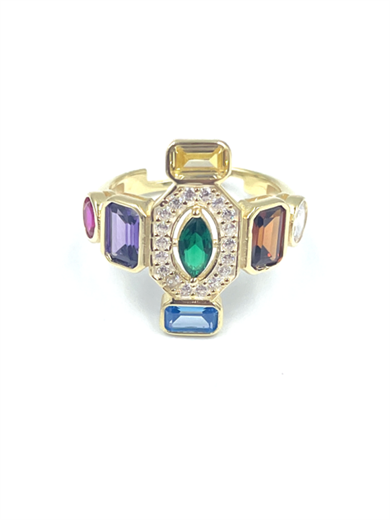 RAİNBOW BAGET YÜZÜK