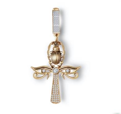 TAŞLI ANKH CHARM