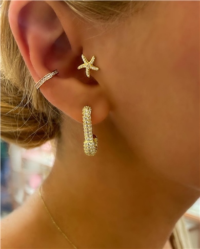 TAŞLI ÇENGEL KÜPE