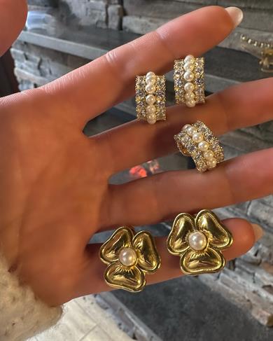 TAŞLI İNCİ EARCUFF