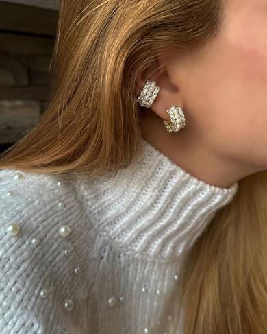 TAŞLI İNCİ EARCUFF