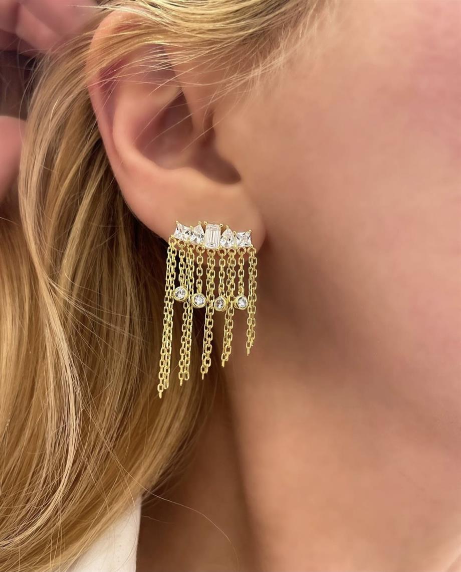 FULL BAGET ZİNCİR KÜPE