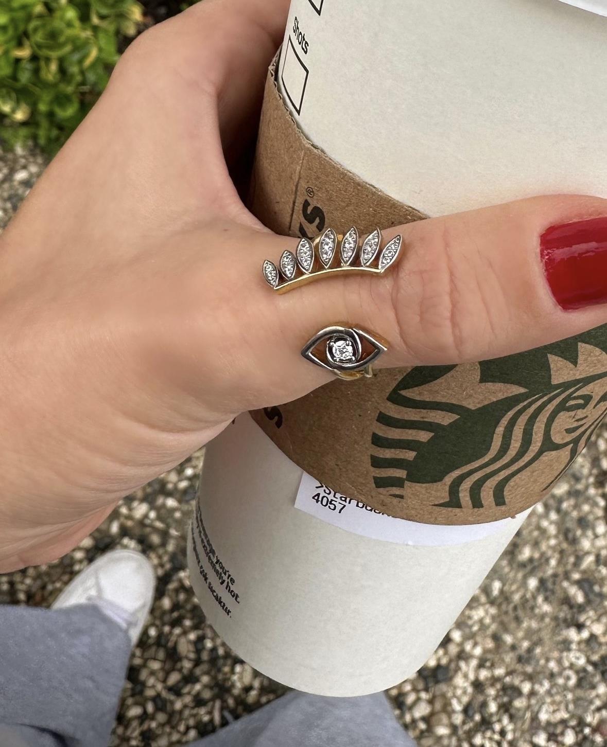 KİRPİKLİ GÖZ YÜZÜK