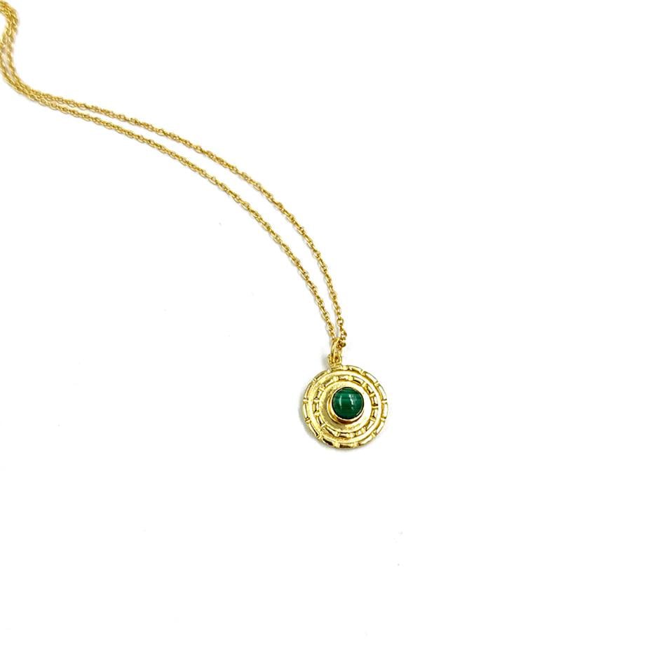 NATUREL TAŞ SERİ YUVARLAK KOLYE