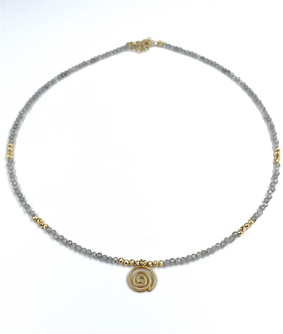 VEN DOĞAŞ TAŞ GÜMÜŞ KOLYE