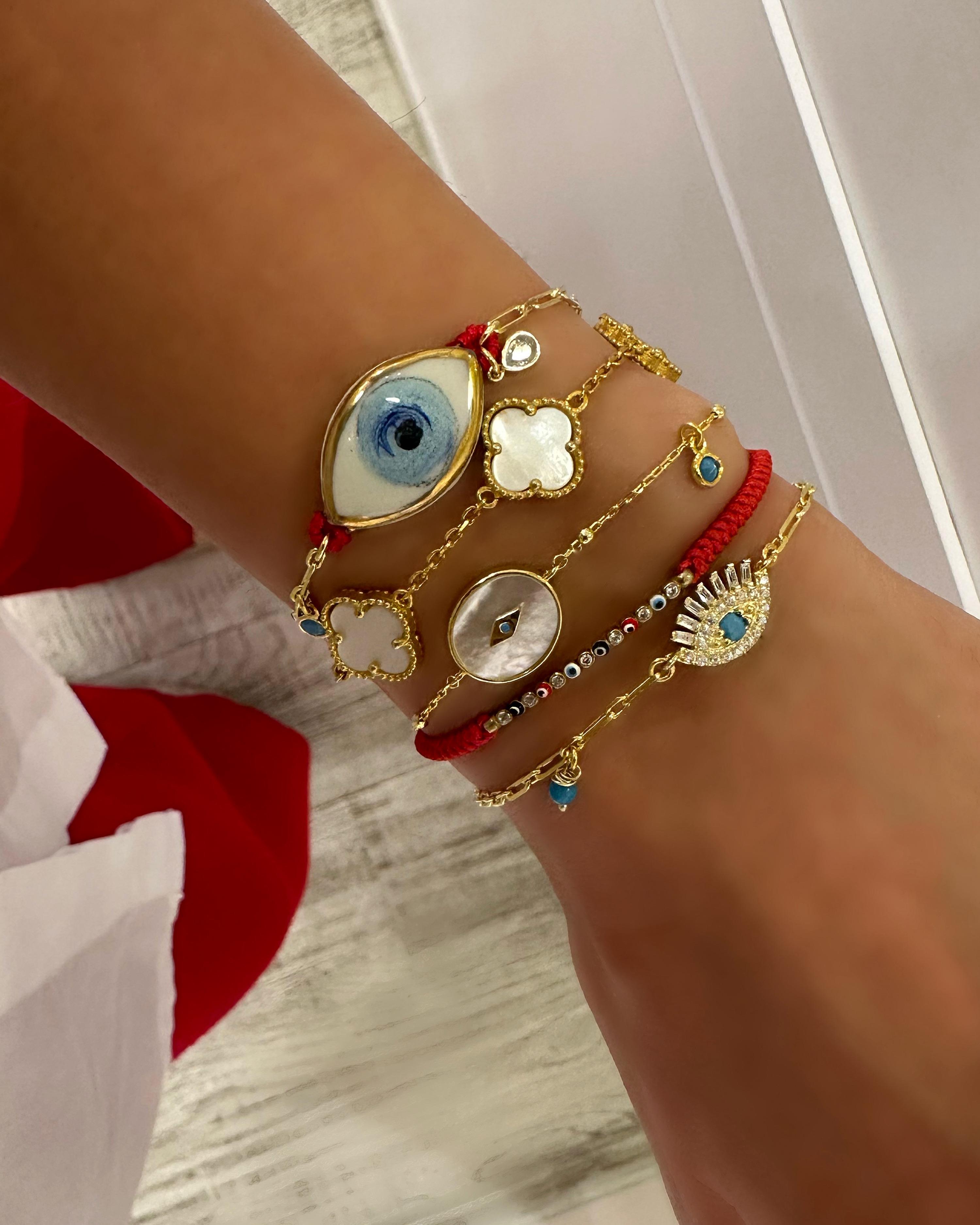 YUVARLAK SEDEF GÖZ BİLEKLİK