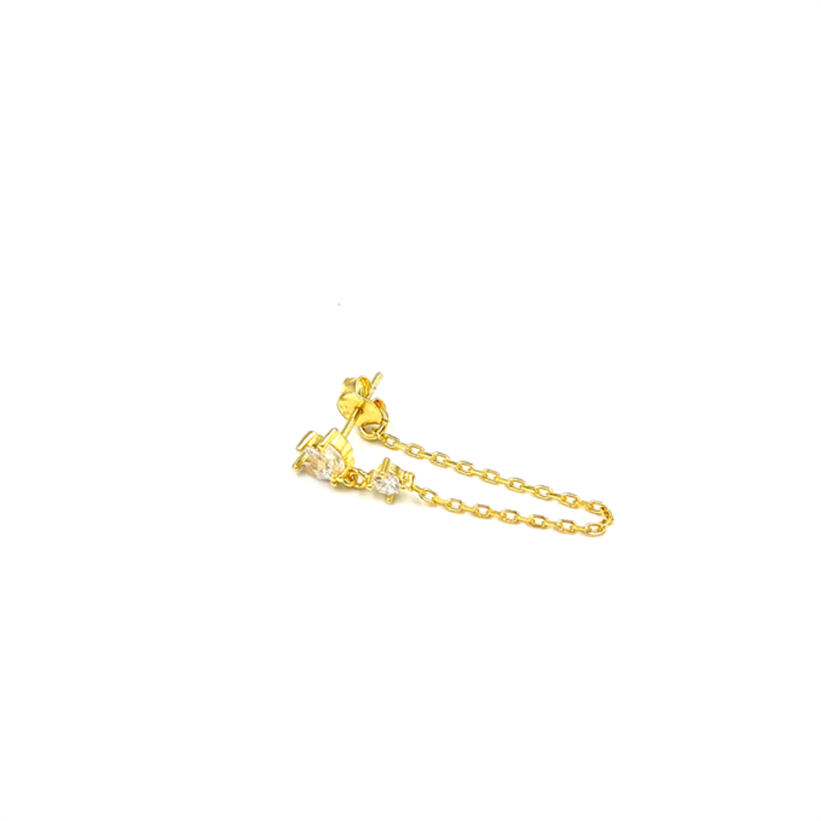 ZİNCİRLİ LOTUS KÜPE