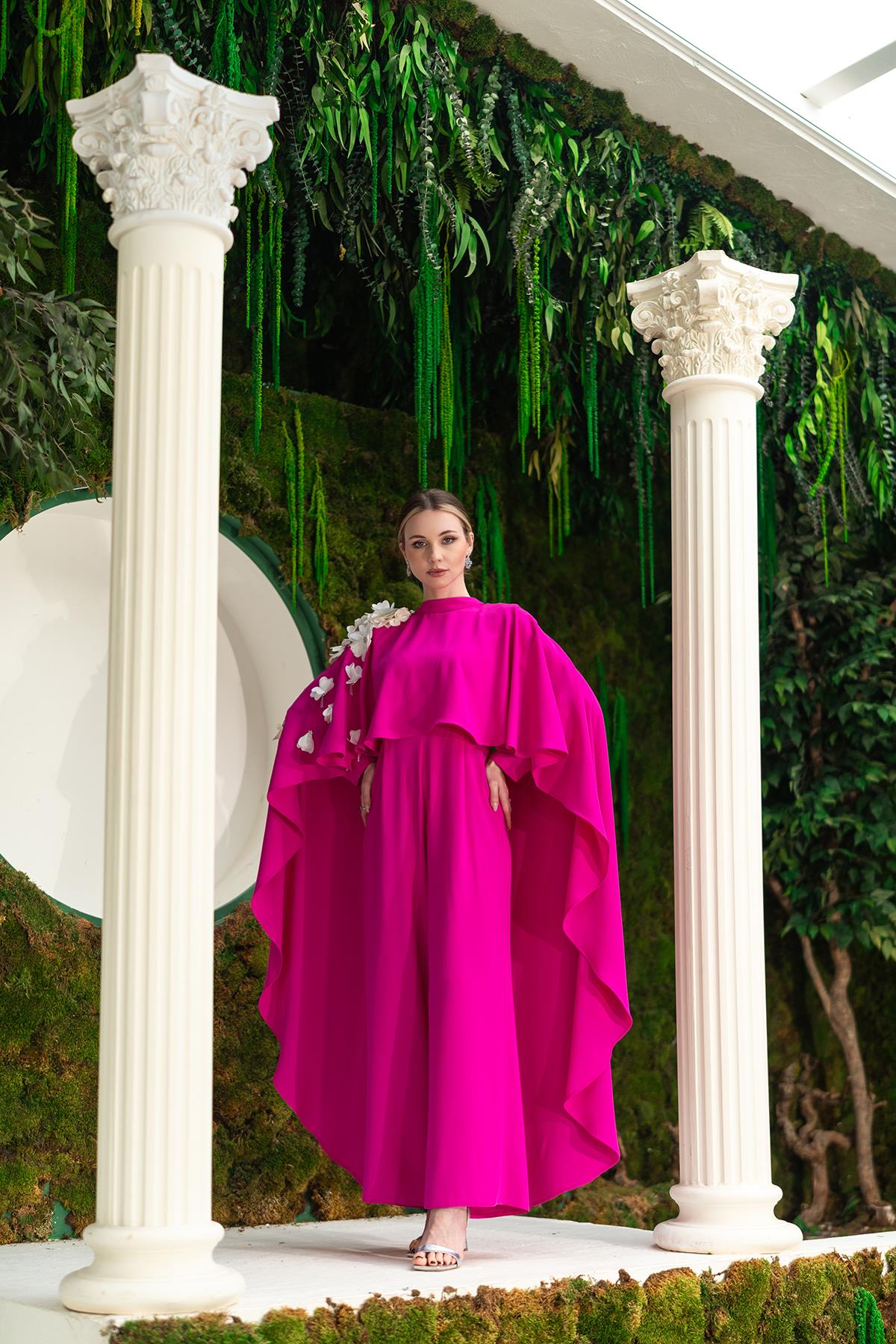 Bolerolu Tulum Fuşya