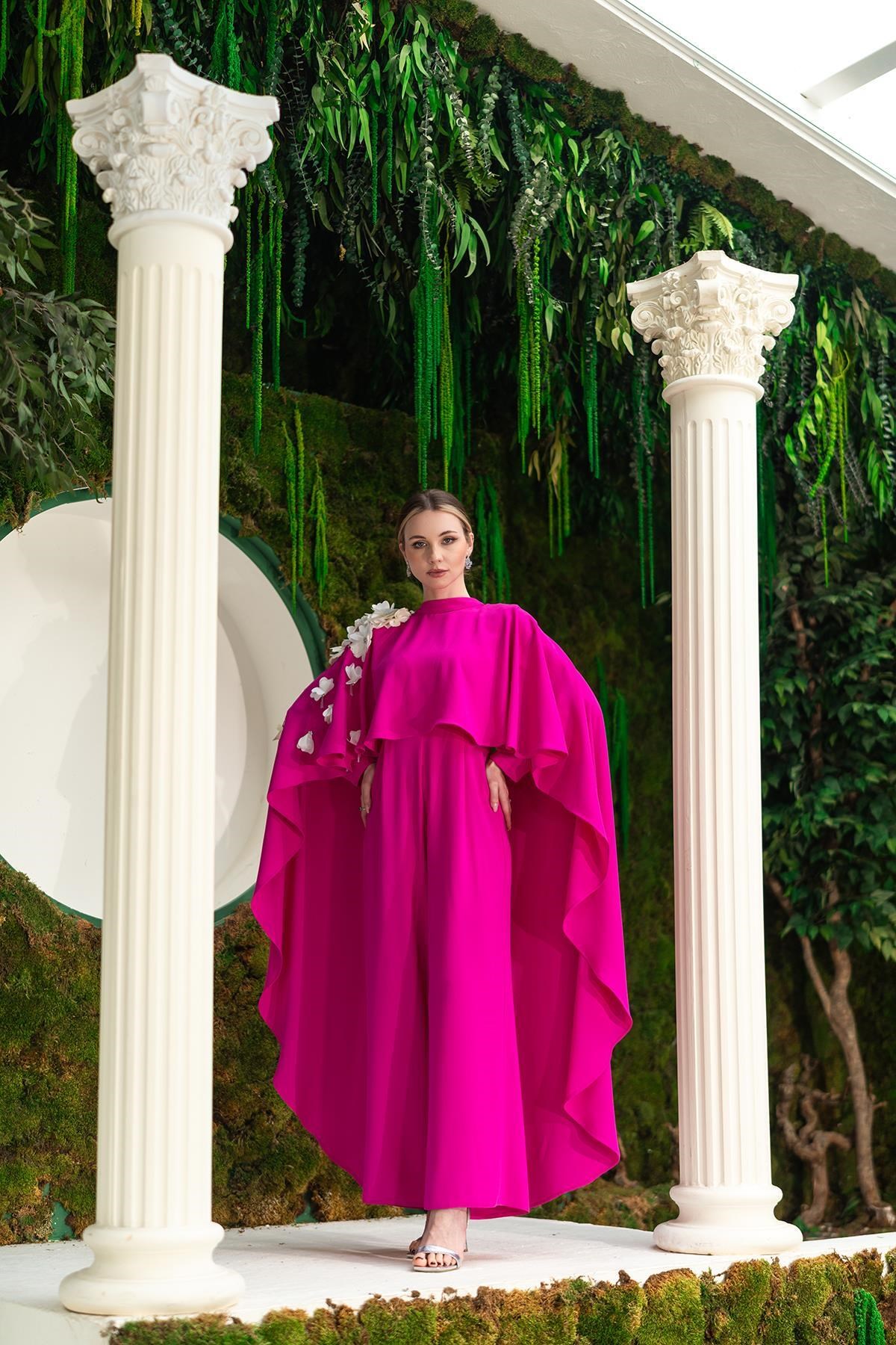 Bolerolu Tulum Fuşya