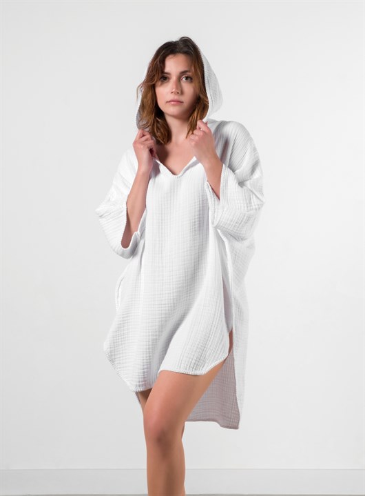 Cocoon Adult Poncho White