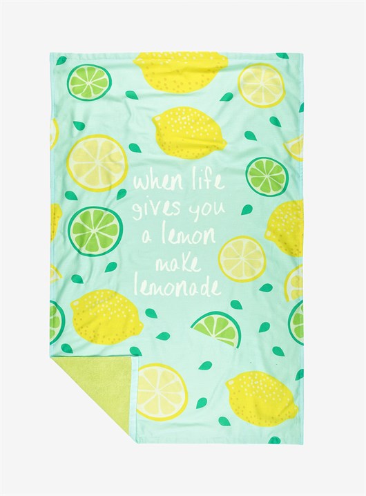Lemonade Kikoy Beach Towel