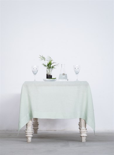 Linen Tablecloth Sage