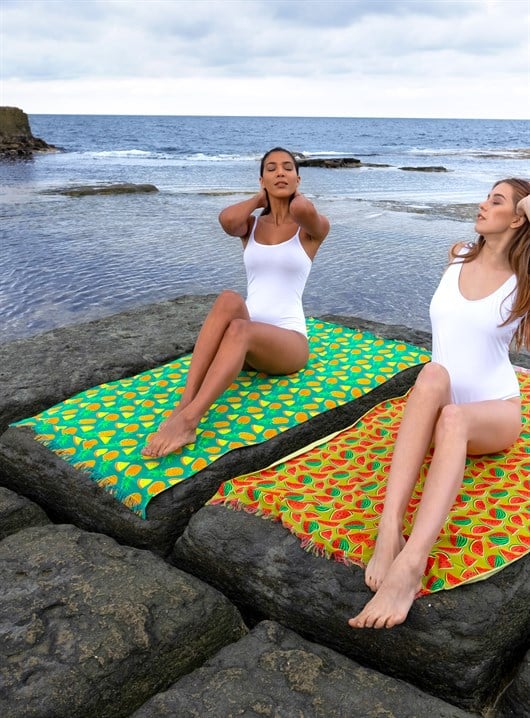 Pineapple Kikoy Beach Towel 