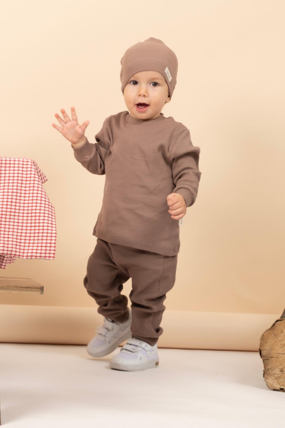 %100 Pamuk Bebek 3’lü Takım