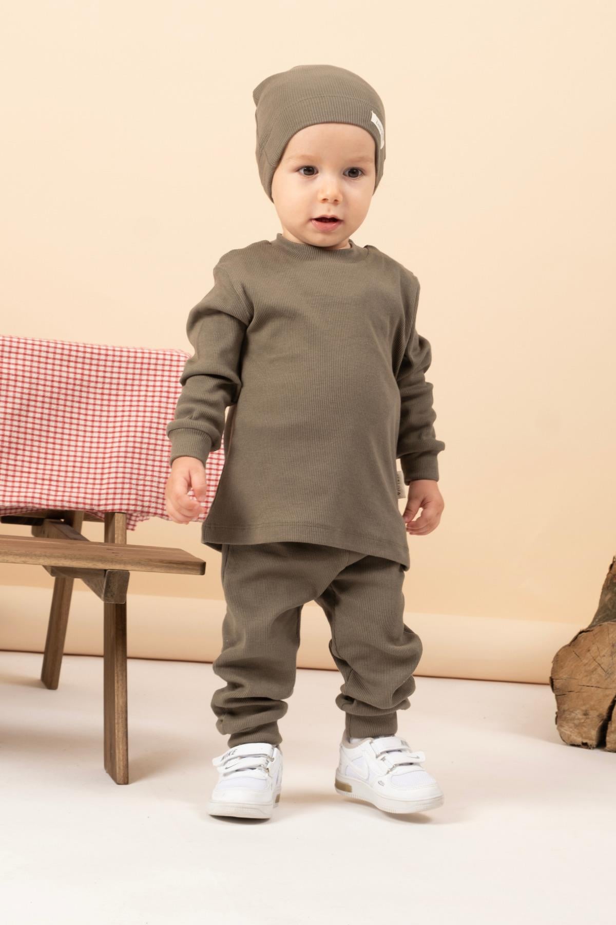 %100 Pamuk Bebek 3’lü Takım