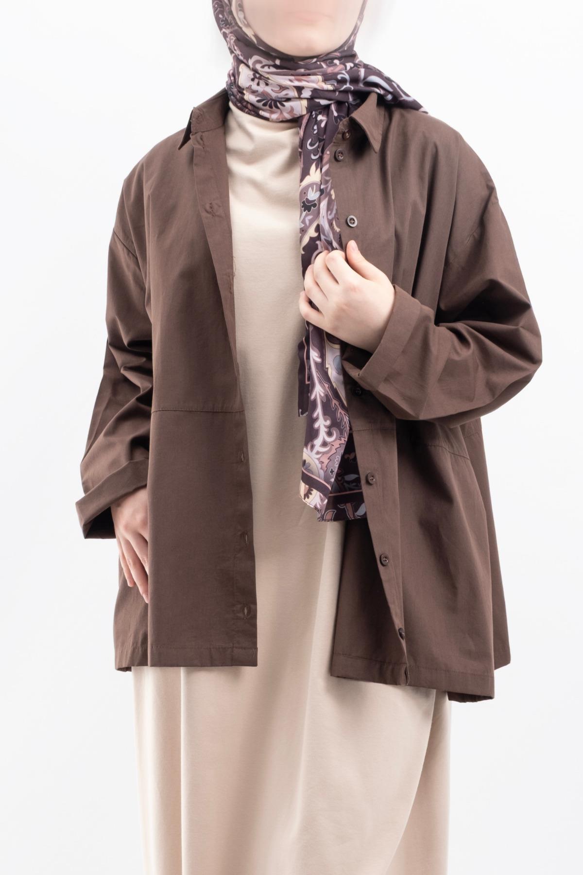 Oversize Kadın Gömlek