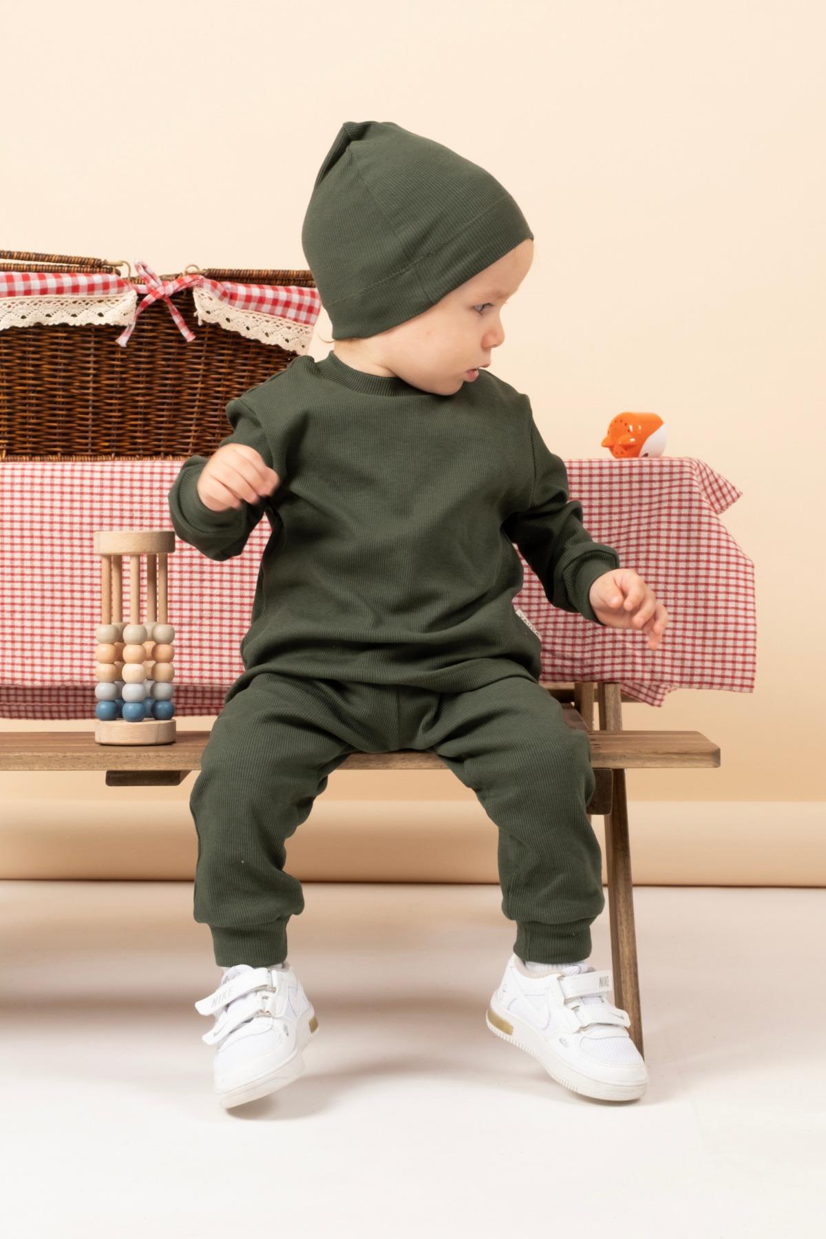 %100 Pamuk Bebek 3’lü Takım