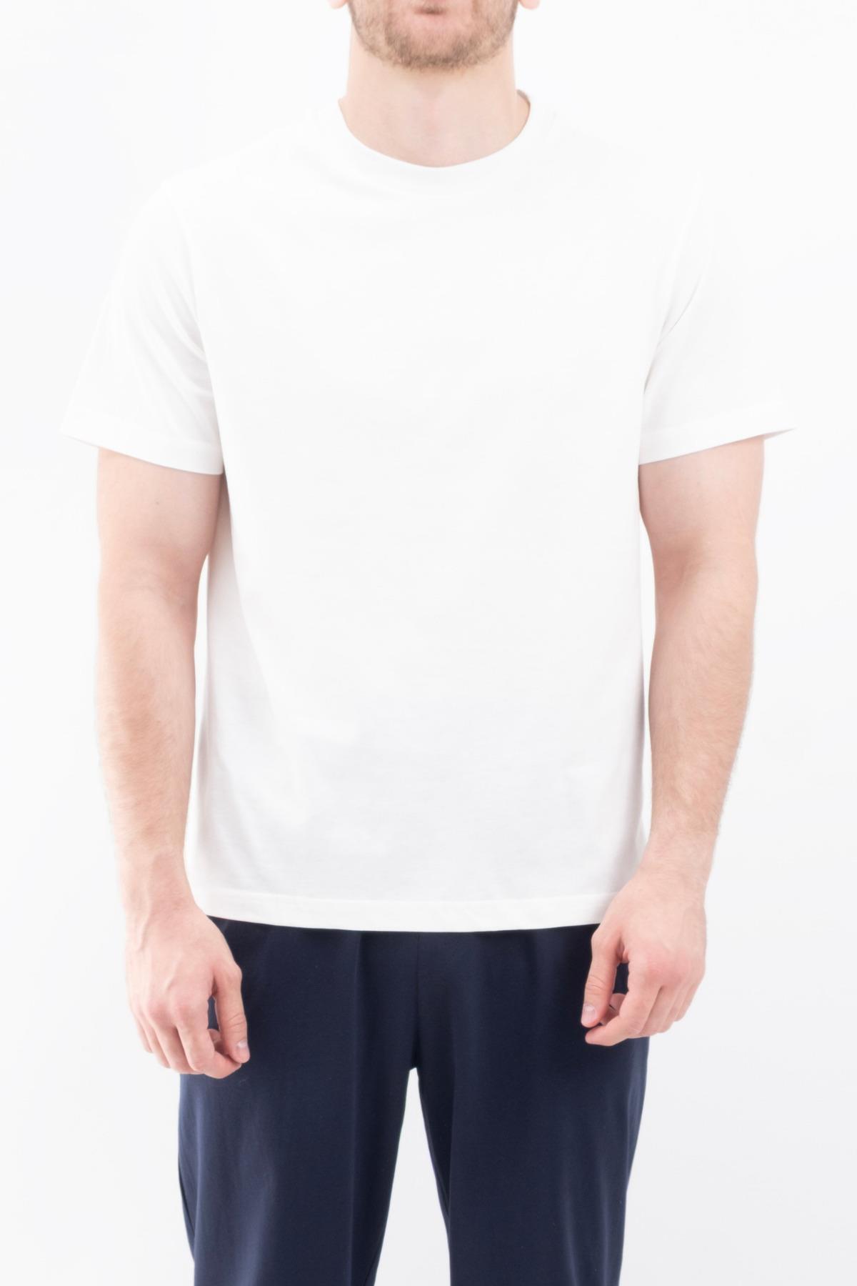 Düz Tişört Standart Kalıp Bisiklet Yaka Slim Fit Unisex Basic Düz Tişört V00876