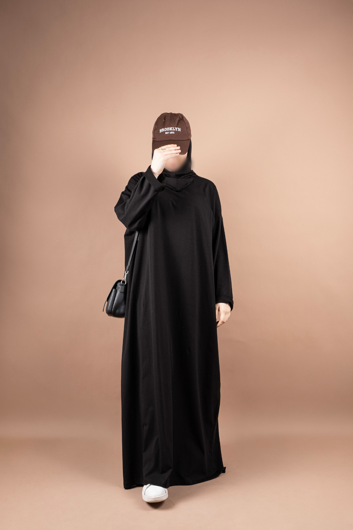 Oversize Uzun %100 Pamuk Rahat Elbise 25566