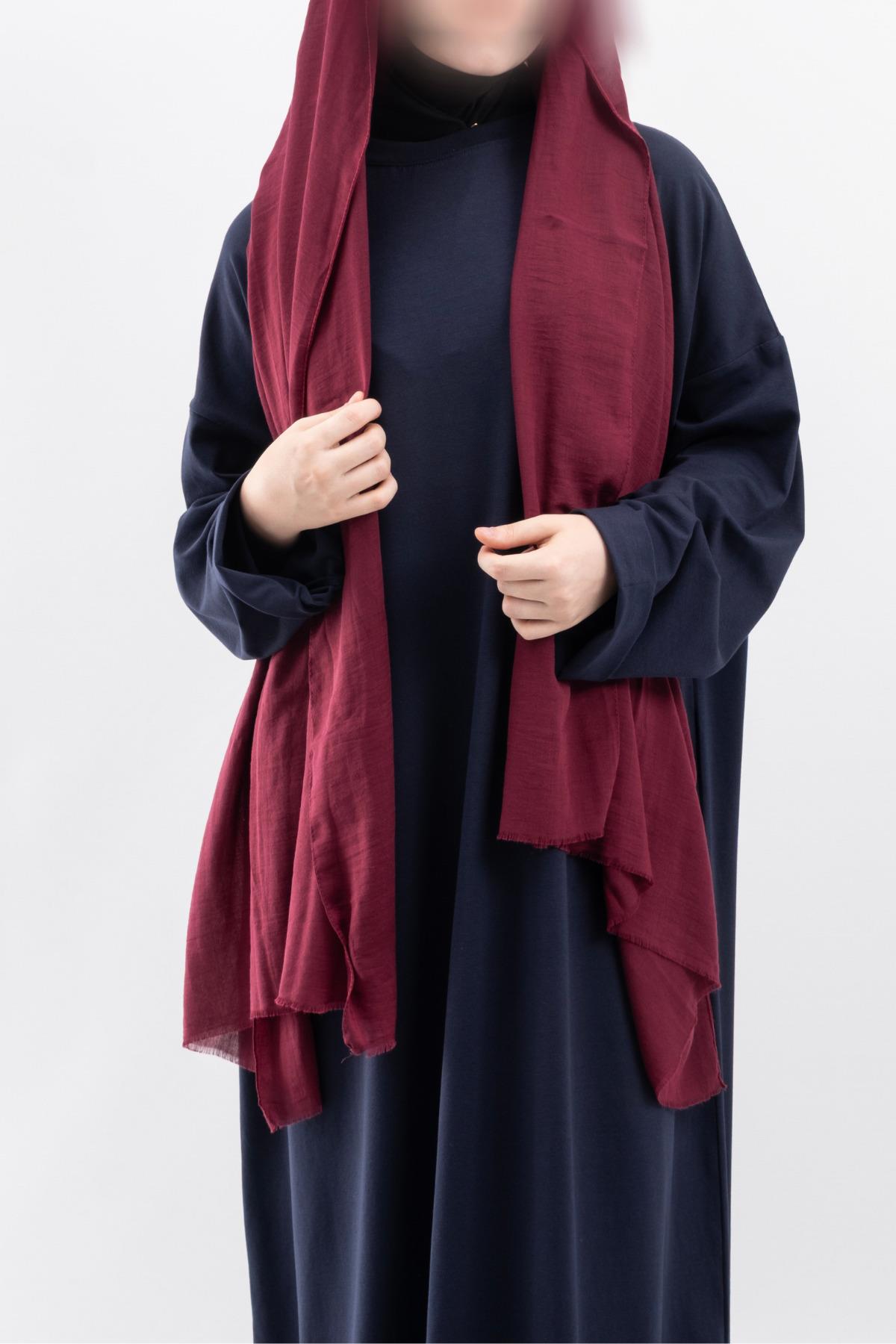 Oversize Uzun %100 Pamuk Rahat Elbise 25566