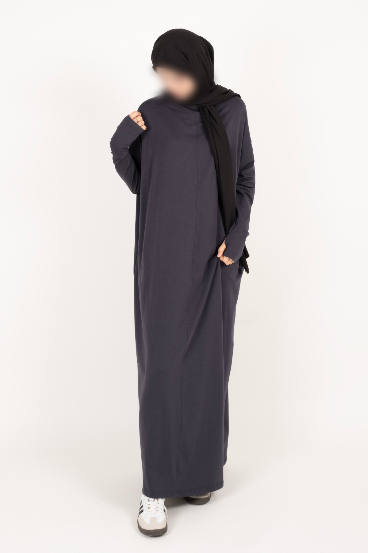 Oversize Uzun Rahat Elbise 25540