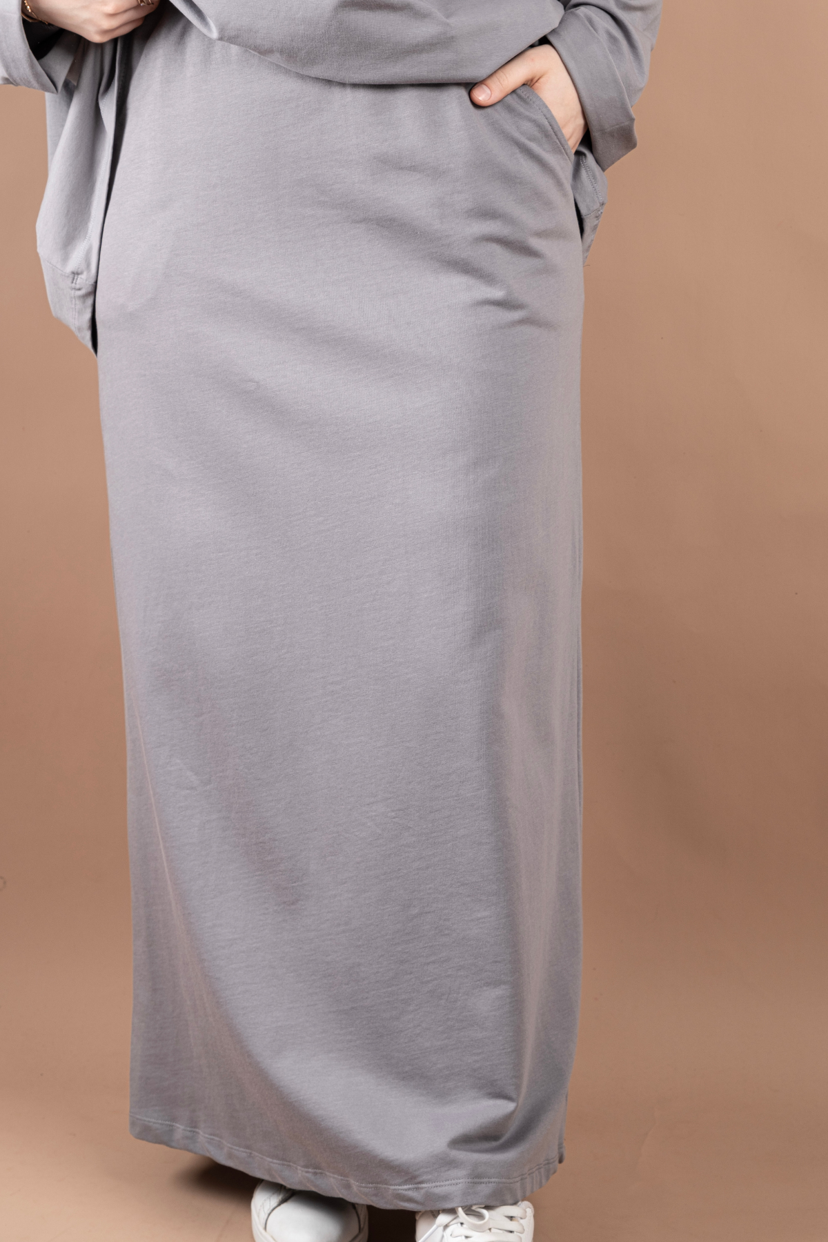PAMUKLU CEPLİ ETEK 25565