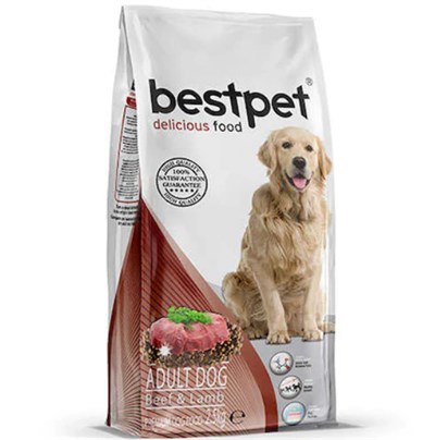 Bestpet Adult Kuzu Etli ve Dana Etli Yetişkin Köpek Maması 2.5 KG