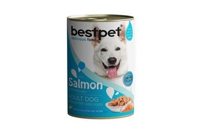 Bestpet Somonlu Konserve Yetişkin Köpek Maması 400 G