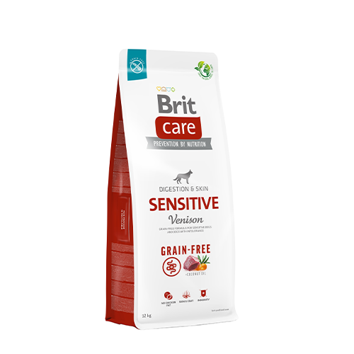 Brit Care Tahılsız Sensitive Geyik Eti Patatesli Köpek Maması 12 kg