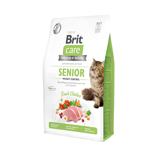 Brit Care Tavuklu Tahılsız Yaşlı Kedi Maması 2 KG