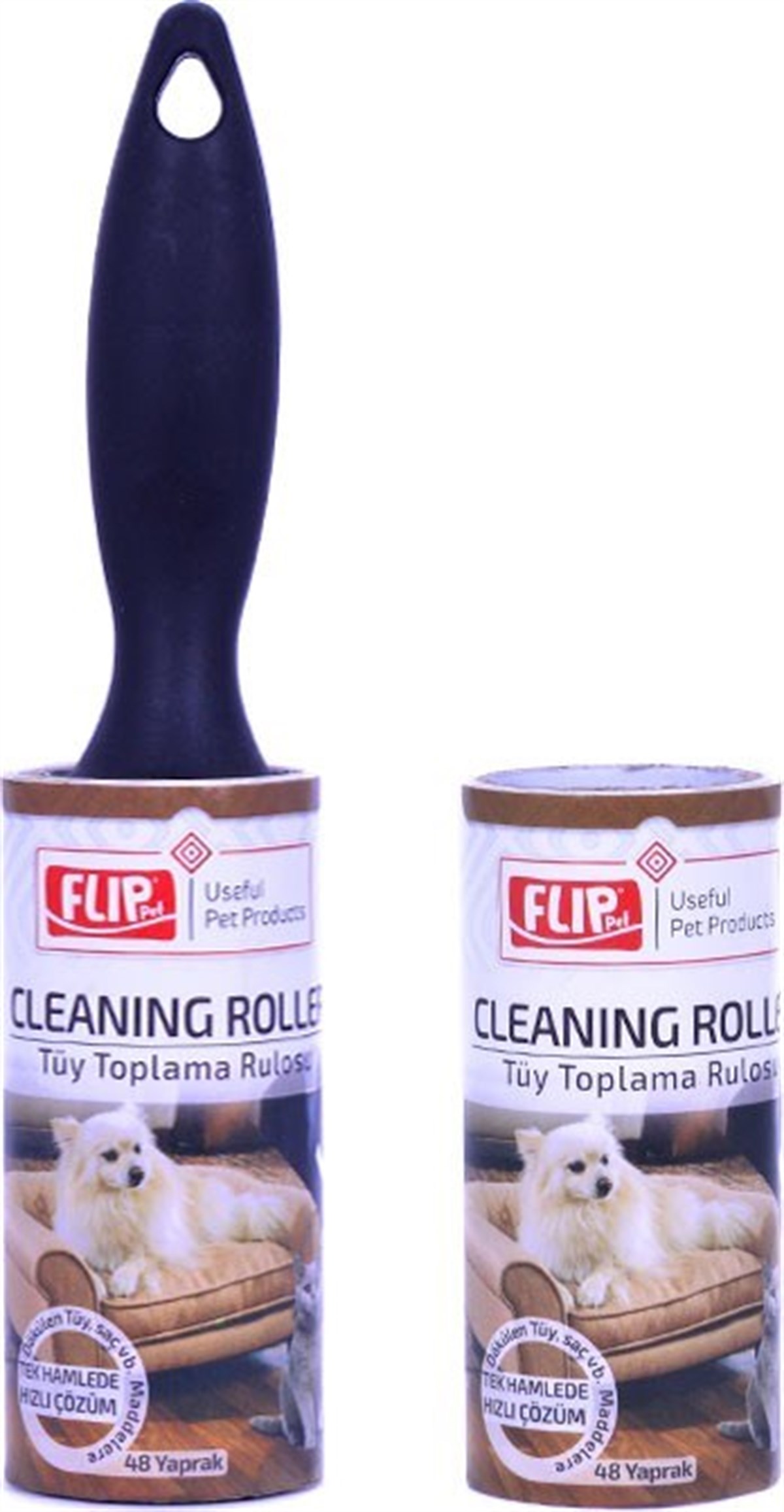 Flip Tüy Toplama Rulosu Yedekli 96 Yaprak