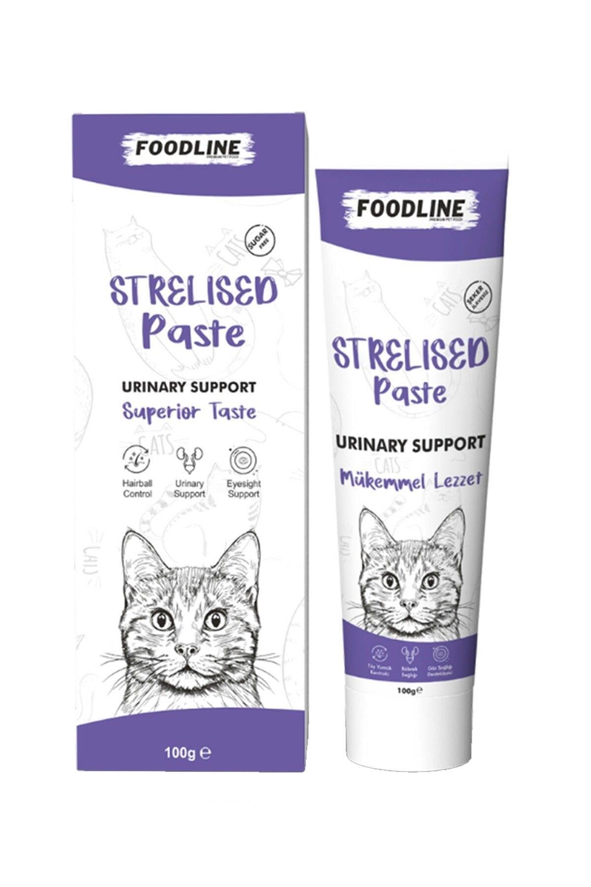 Foodline Sterilised Malt Macun 100gr | Kısır Kediler İçin Tüy Yumağı Önleyici
