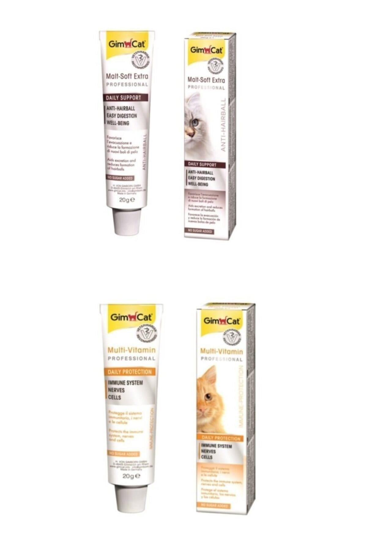 Gimcat Malt Soft Extra 20 gr + Gimcat Multivitamin 20 gr