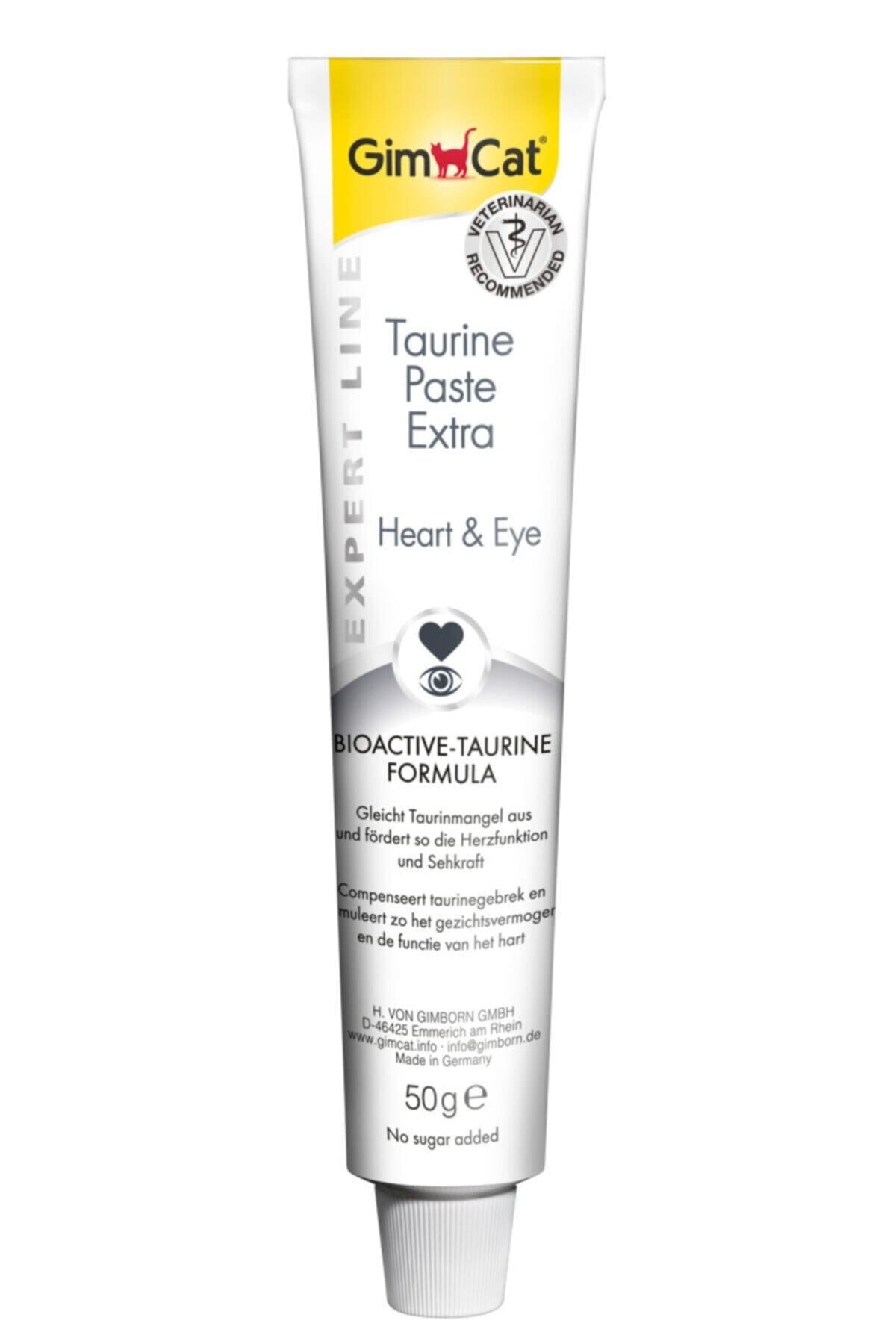Gimcat Taurine Paste Kalp ve Göz Sağlığı Destekleyici Taurinli Kedi Macunu 50 gr