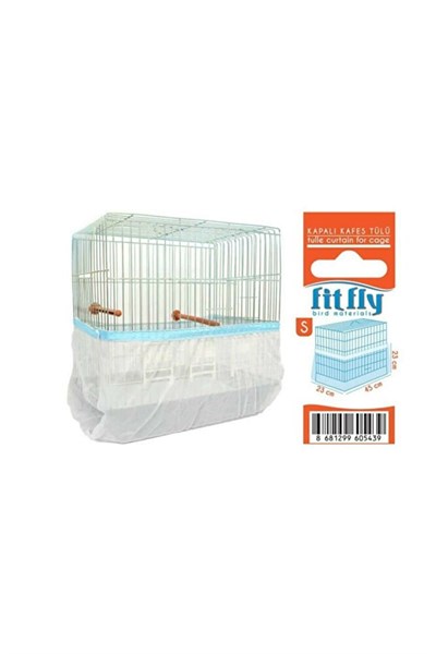 Kapalı Lüx Tül Small En: 45 cm Boy:23 cm Yükseklik: 23 cm