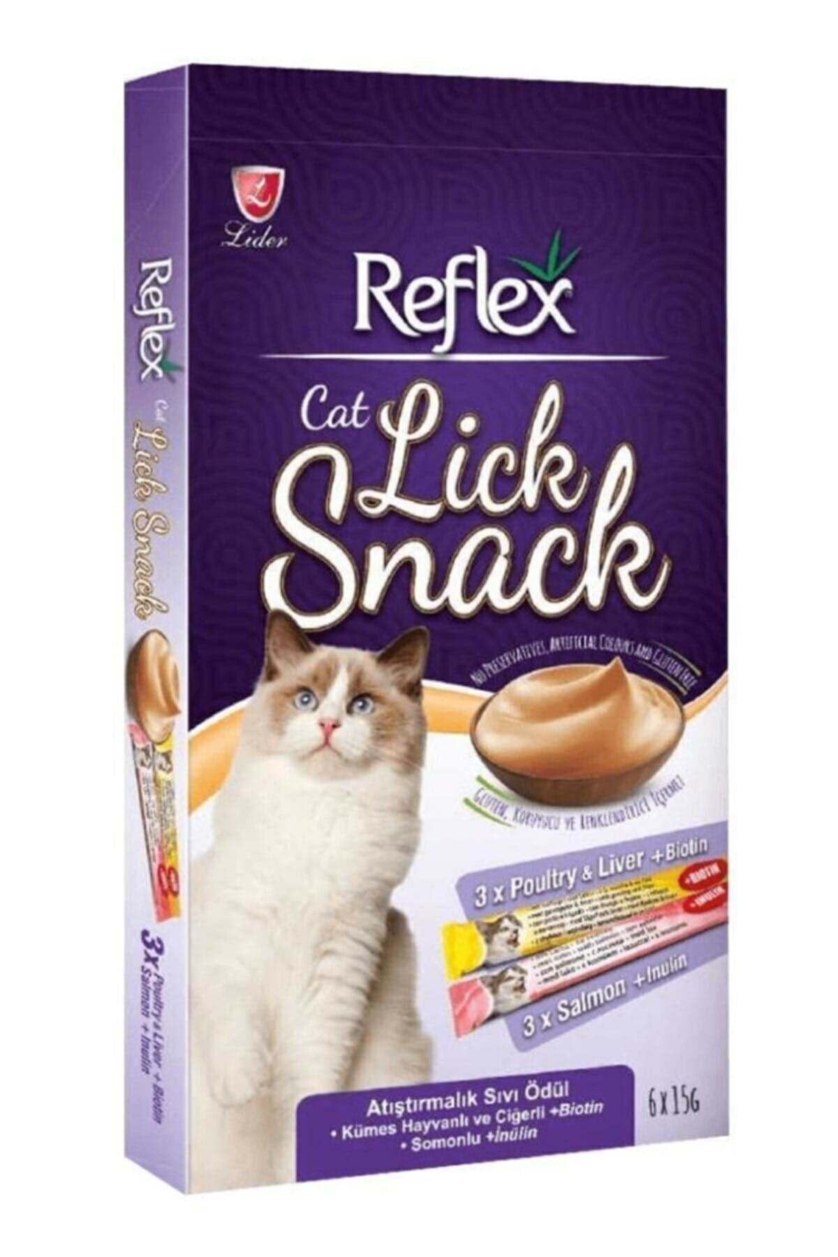 Kediler İçin Likit Snack Ödül