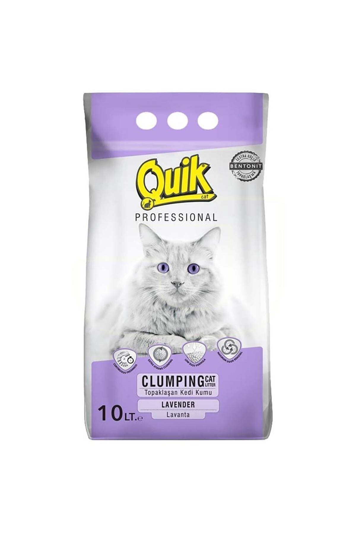 Lavanta Kokulu Ince Taneli Bentonit Topaklanan Kedi Kumu 10 Lt