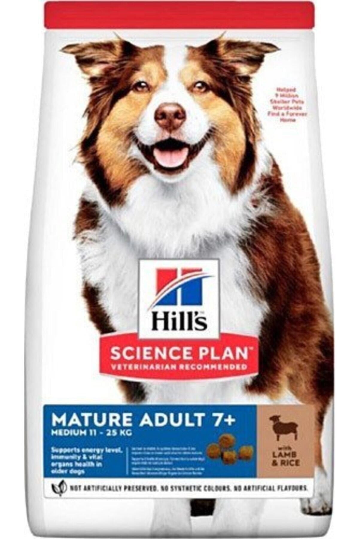 Mature Adult +7 Kuzu Et ve Pirinçli Yaşlı Köpek Maması 14 kg