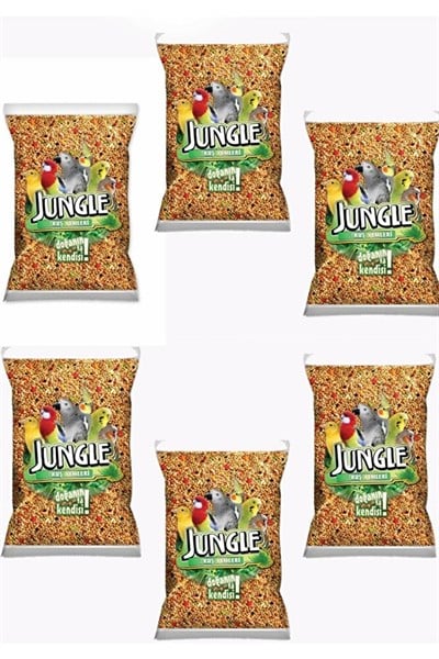 Muhabbet Kuşu Yemi 1 kg X 6 Adet