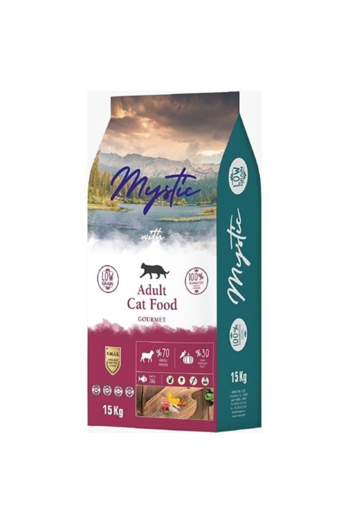 Mystic Az Tahıllı Yetişkin Kedi Maması Gurme 15 Kg