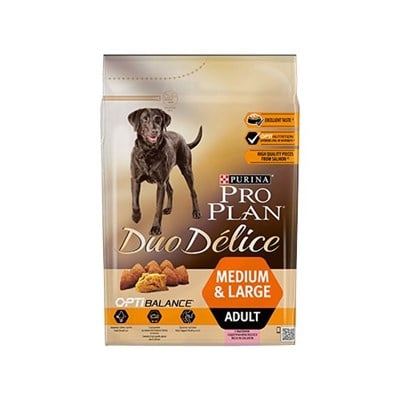 Pro Plan Duo Delice Adult Somonlu Orta ve Büyük Irk Yetişkin Köpek Maması 10 KG