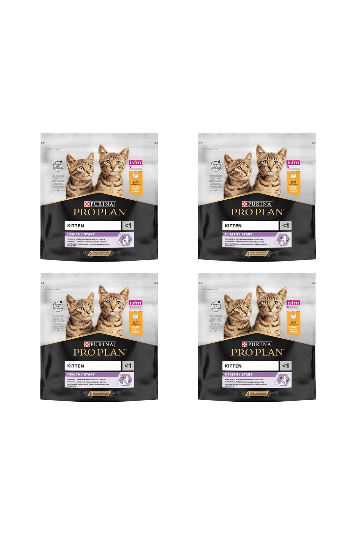 Pro Plan Kitten Tavuklu Yavru Kedi Maması 4 x 400 gr (1,6kg)