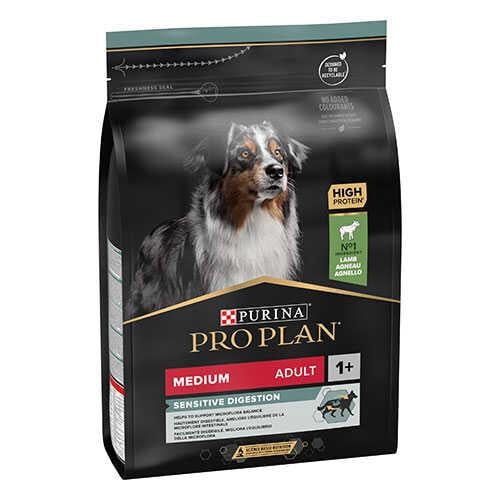 Pro Plan Medium Adult Kuzu Etli Orta Irk Yetişkin Köpek Maması 3 KG