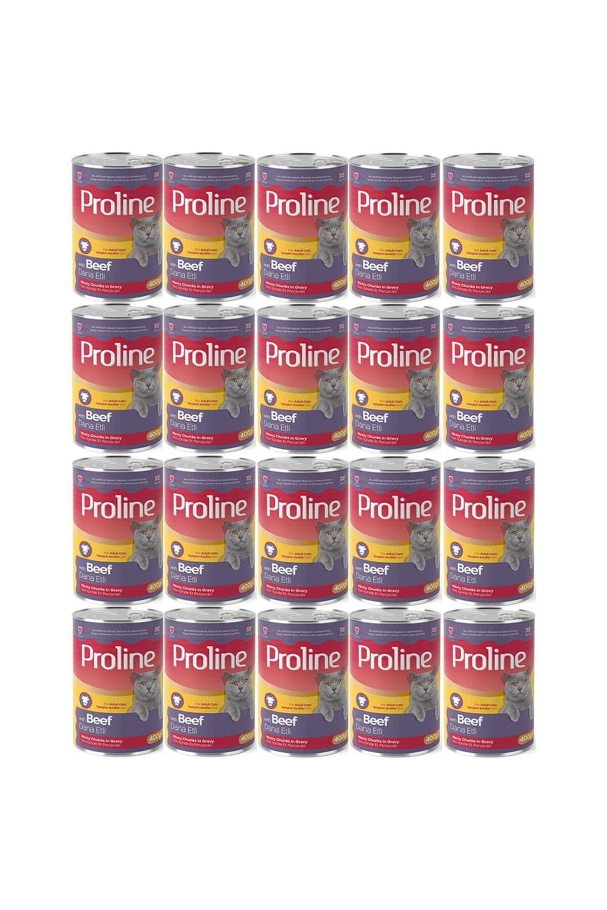 Proline Dana Etli Yetişkin Kedi Konservesi 400 Gr*20 Adet
