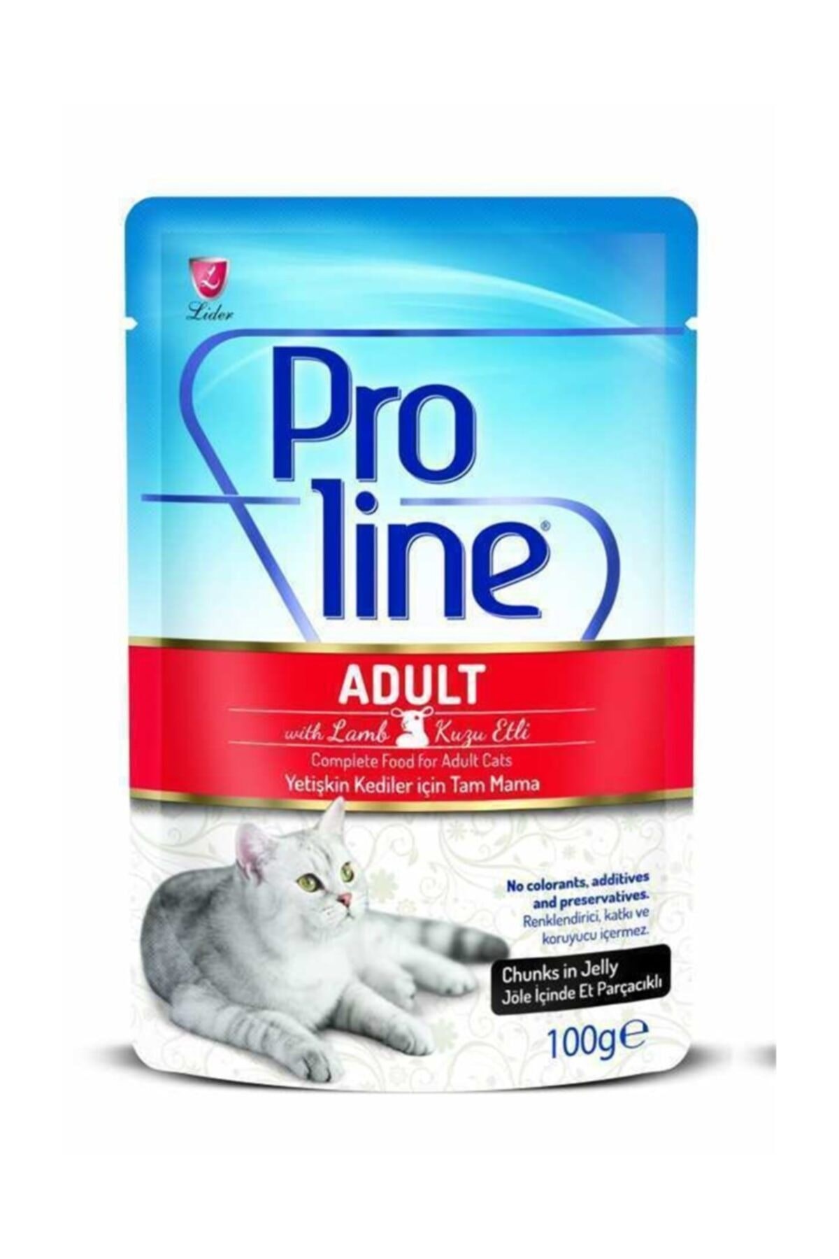 Proline Kuzu Etli Pouch Yetişkin Kedi Konservesi 100 gr