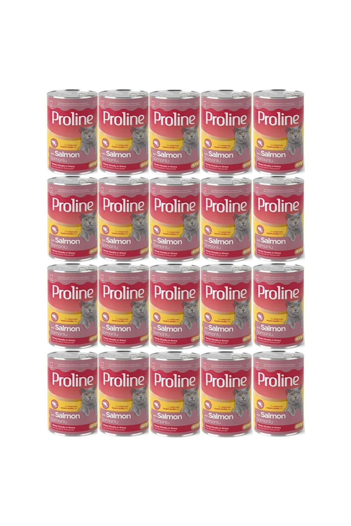 Proline Somonlu Yetişkin Kedi Konservesi 400 Gr*20 Adet