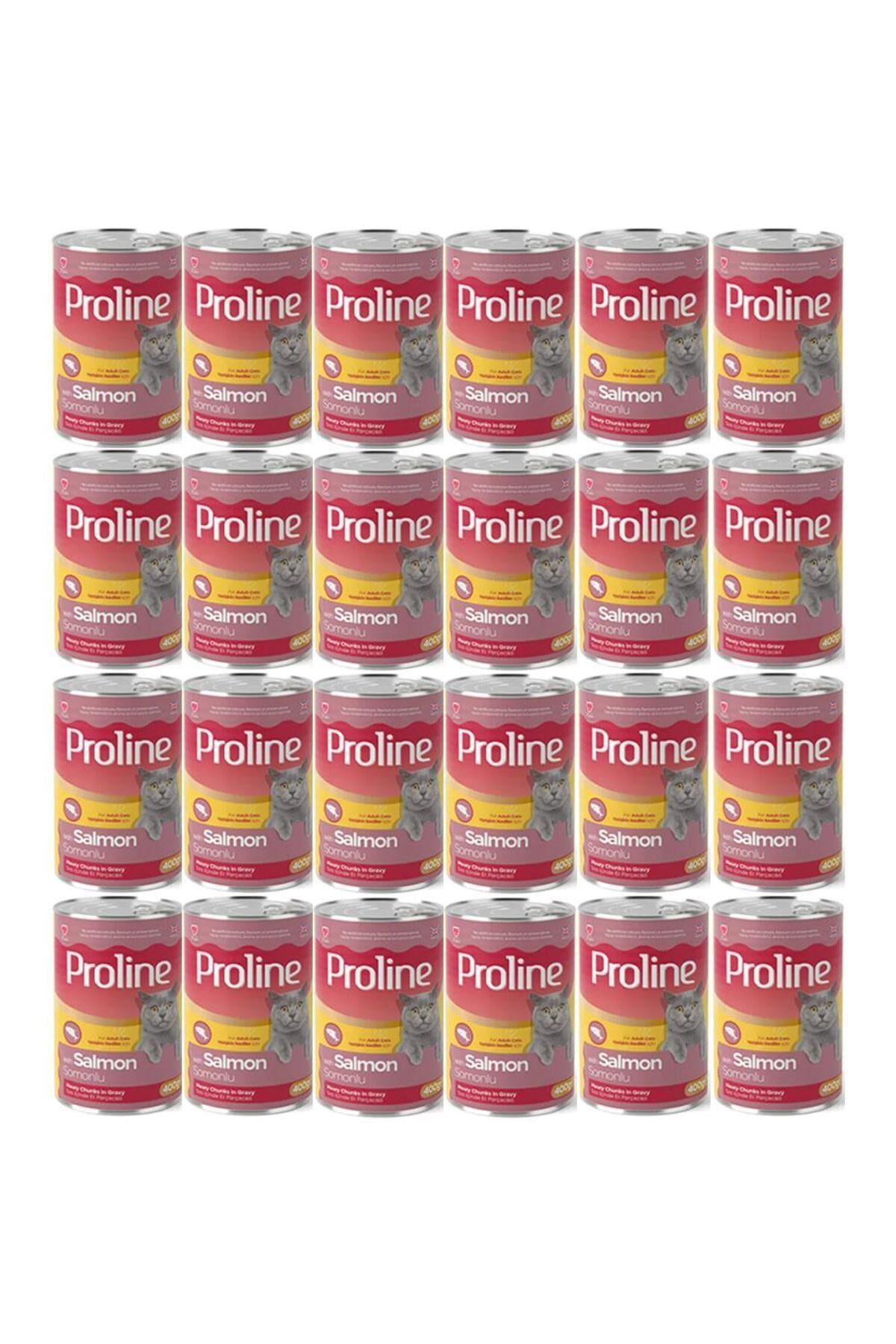 Proline Somonlu Yetişkin Kedi Konservesi 400 Gr*24 Adet