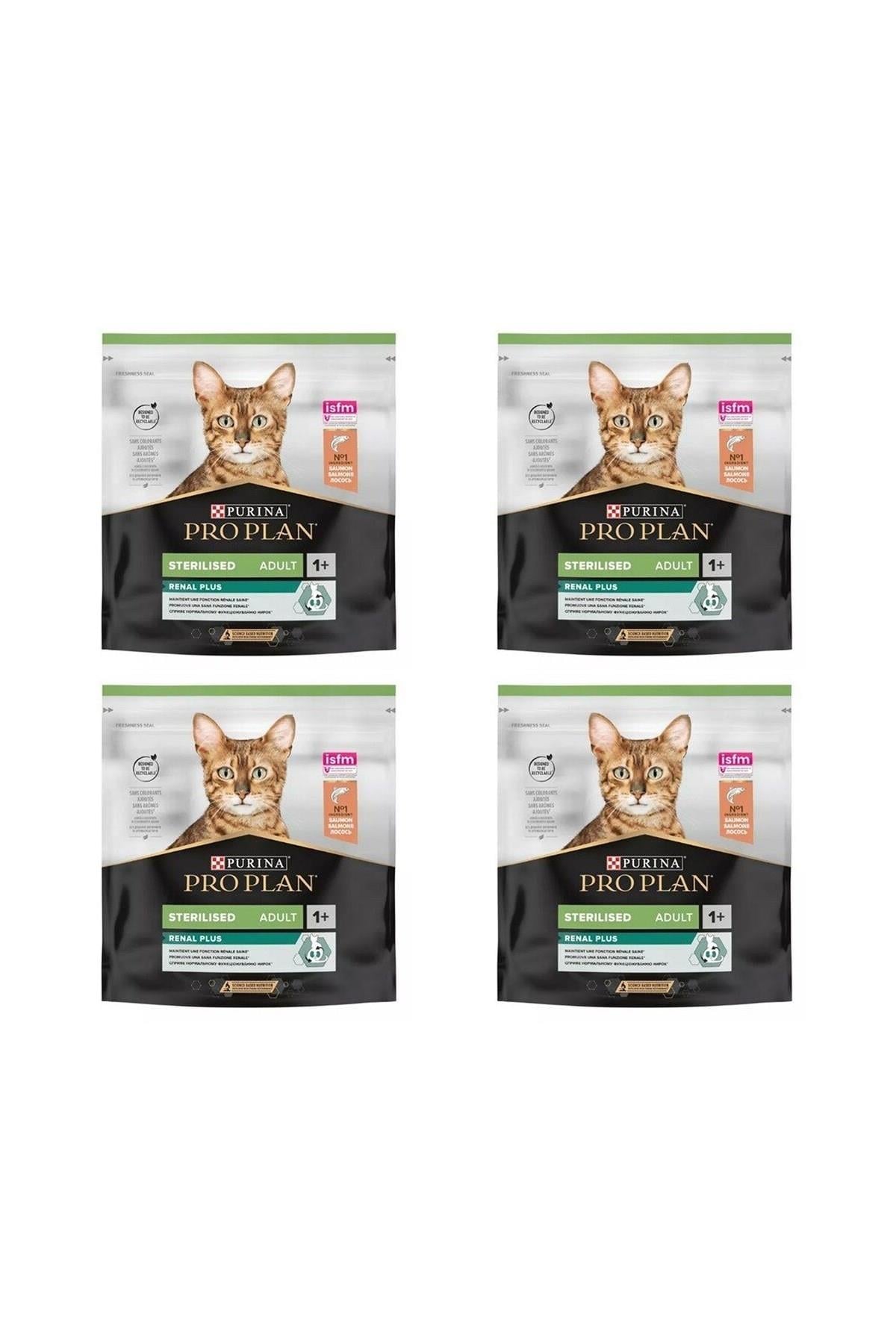 Proplan Sterilised Somon Kısırlaştırılmış Kedi Maması 4 x 400 gr (1,6kg)