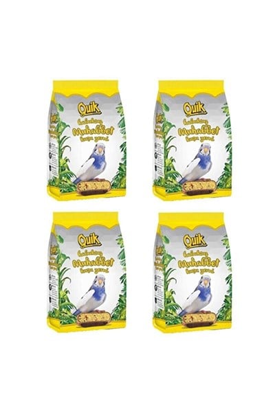 Quik Kabuksuz Kuş Yemi 400 Gr X 4 Adet