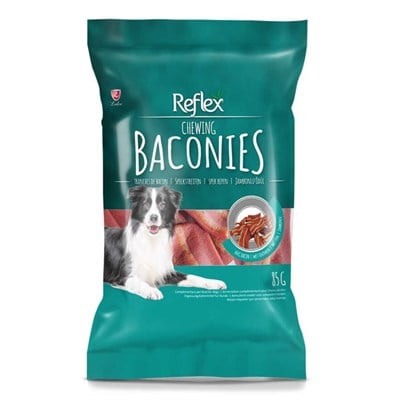 Reflex Chewing Baconies Jambonlu Köpek Ödül Çubuğu 85 G